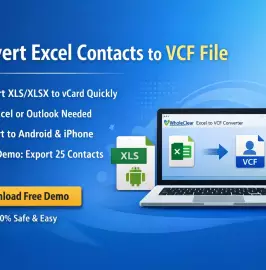 Bulk XLS/XLSX to vCard Converter