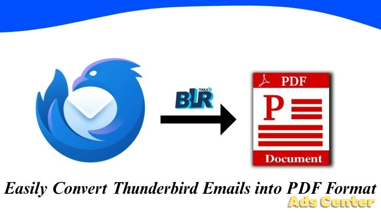BLR MBOX Converter: Export Thunderbird to PDF