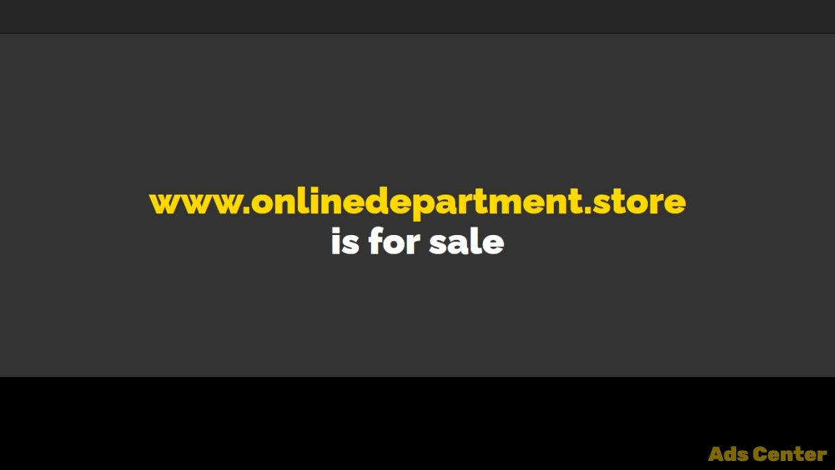 Domain onlinedepartment.store is for sale