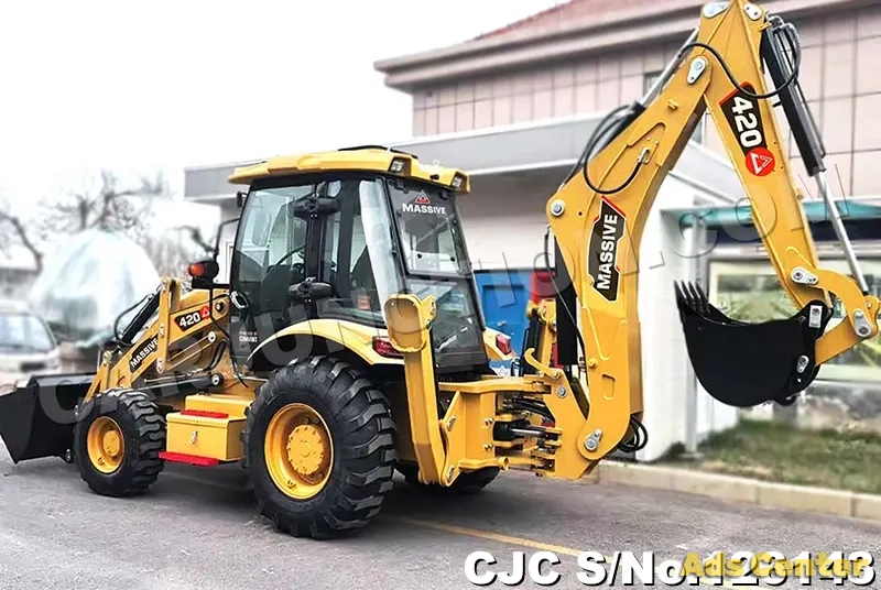 Massive 420 Backhoe Loader For Sale In Guyana