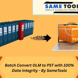 Batch Convert OLM to PST with 100% Data Integrity