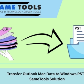 Transfer Outlook Mac Data to Window PST – SameTool