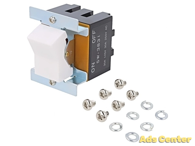 SW3831 NKK SWITCHES ROCKER; 3PST; Pos: 2