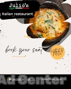 Julio’s Italian Restaurant – Authentic Flavors in