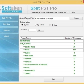 Safely Separate PST Files by Size, Year, or Folder