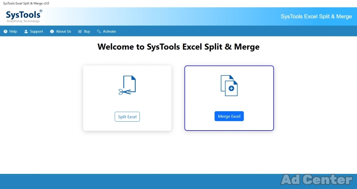 SysTools Excel Merge Tool to Combine Several Files