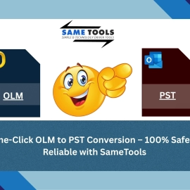 One-Click OLM to PST Conversion – 100% Safe