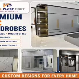 Custom PVC Wardrobes in Ahmedabad | Maruti Plast
