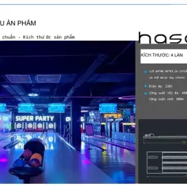 Bowling Systems Installation and Supplier Vietnam