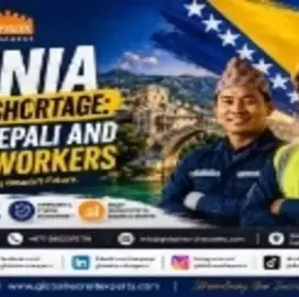 Bosnia Labour Shortage Hiring Nepali and Indian